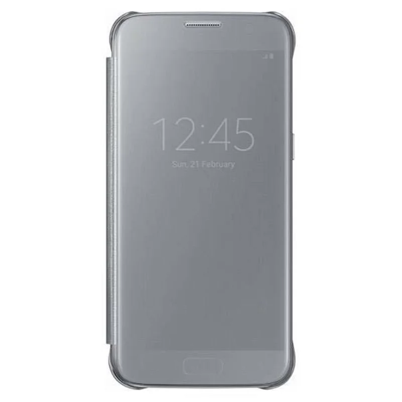 کیف کلاسوری سامسونگ مدل Clear view مناسب برای گوشی موبایل Galaxy Note 5