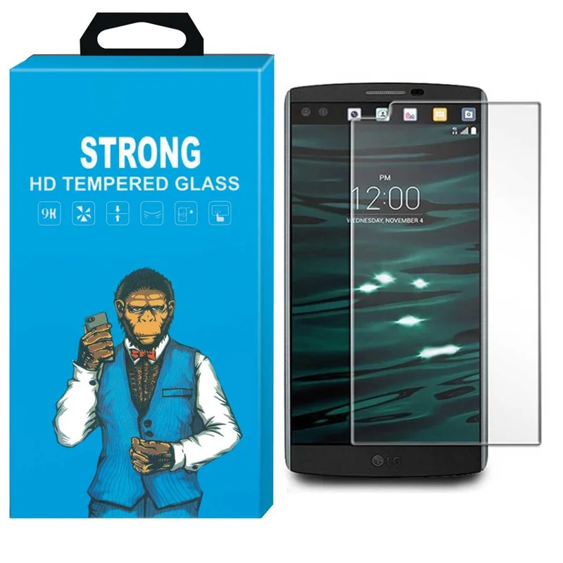 محافظ صفحه نمایش شیشه ای تمپرد مدل Strong مناسب برای گوشی ال جیV10
